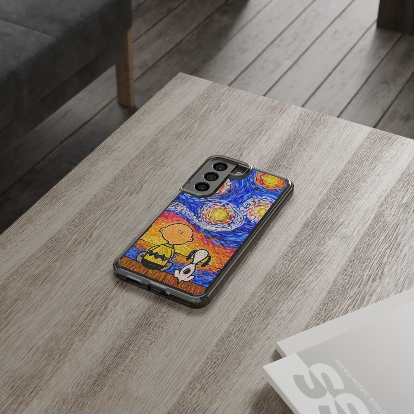 Phone Case: Starry Night at Lake Clear Cases