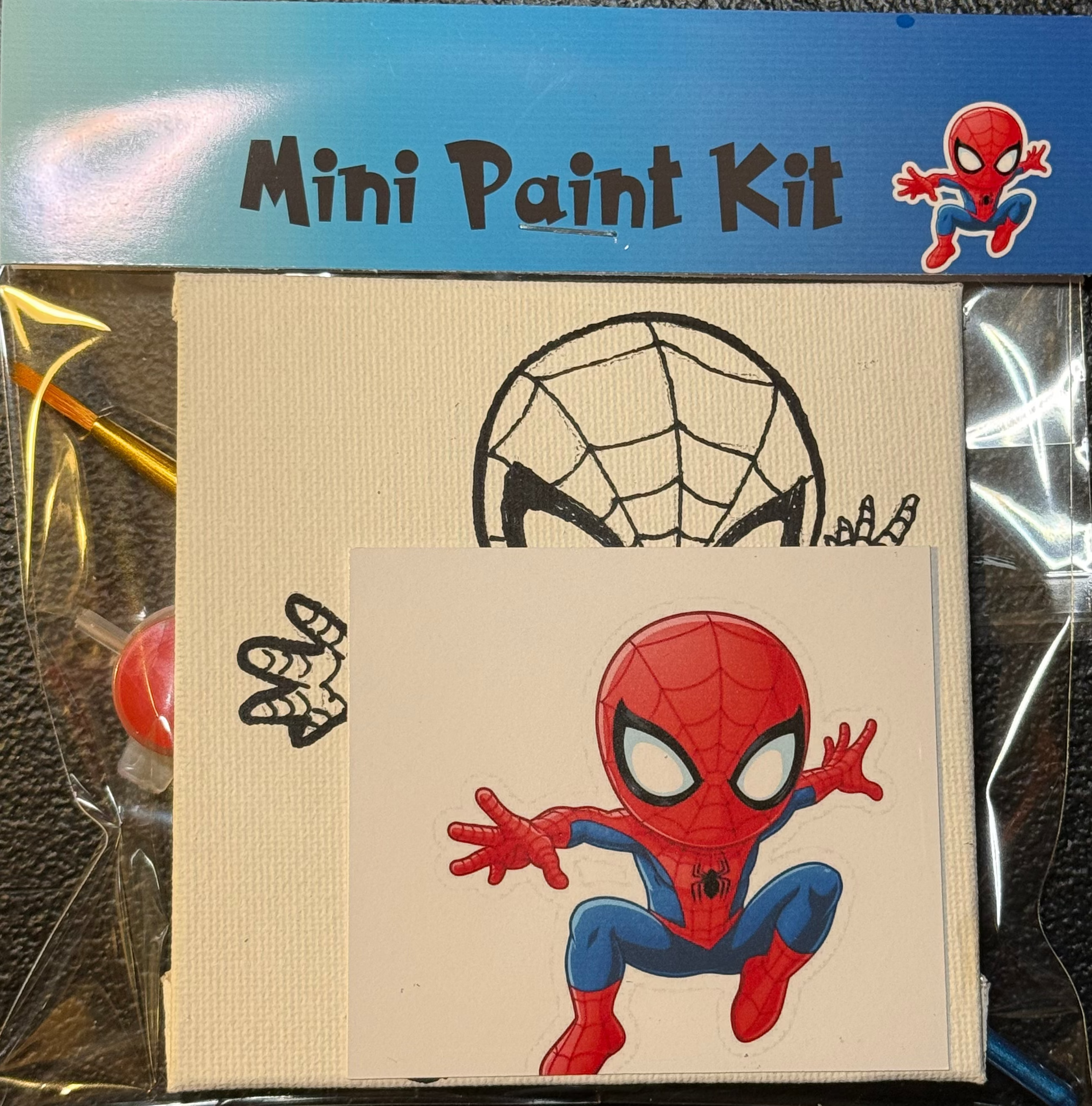 DIY Canvas Painting Kit MINIs Set of 7 - 4’’x4’’ (SET OF 7) - Canvas Original