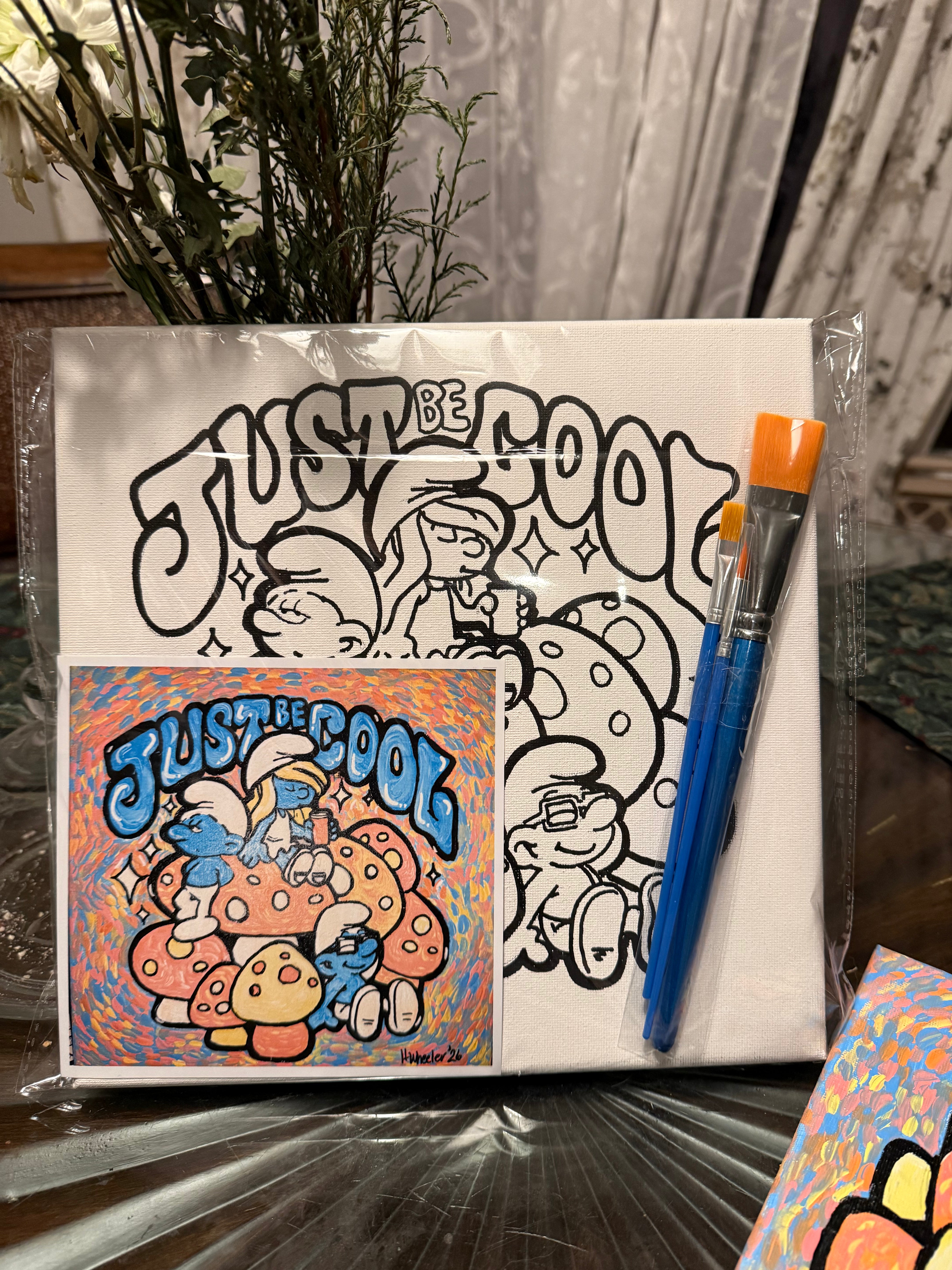 DIY Canvas Painting Kit (All Ages)