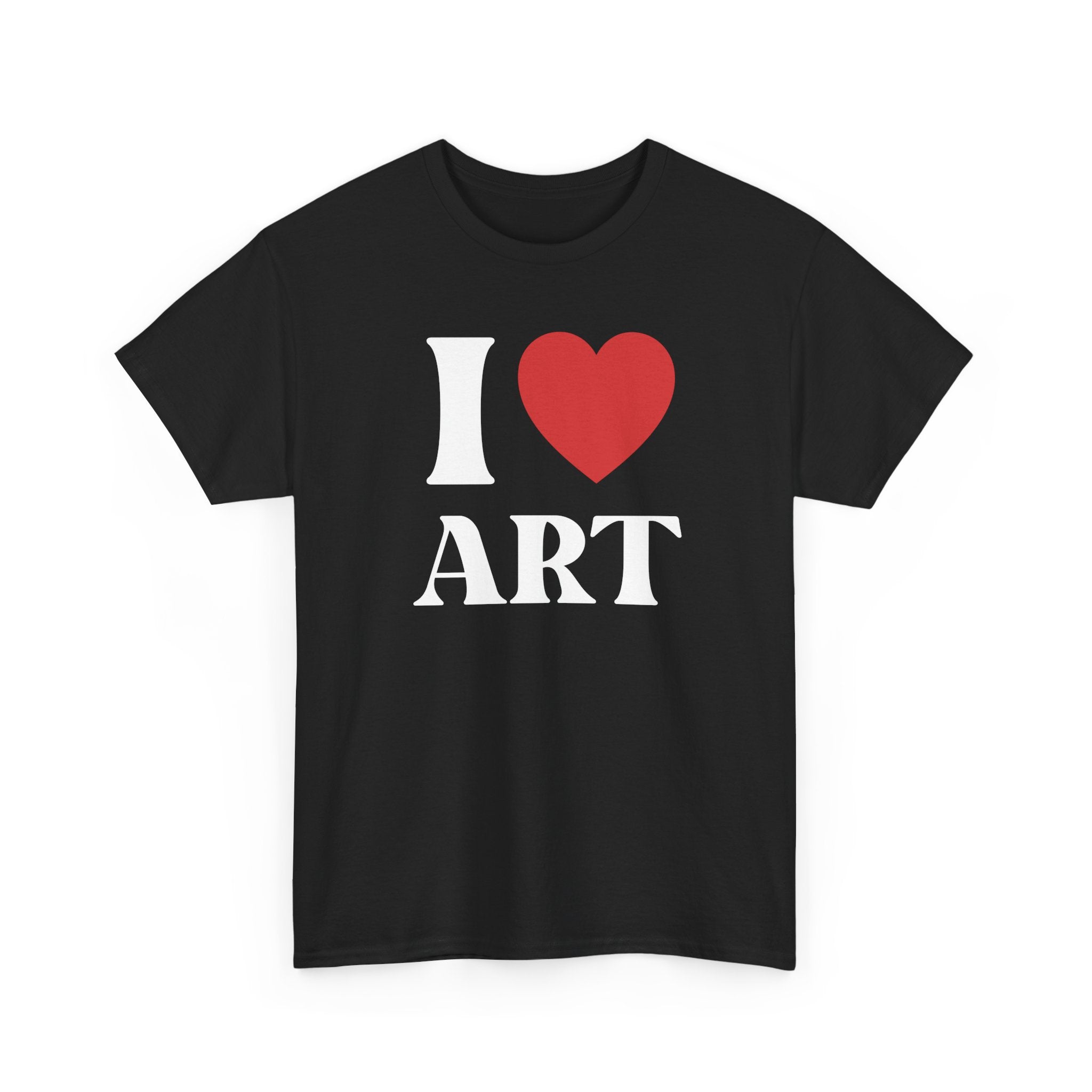 Retro Style-I ❤️ Art Artist Smock Tee