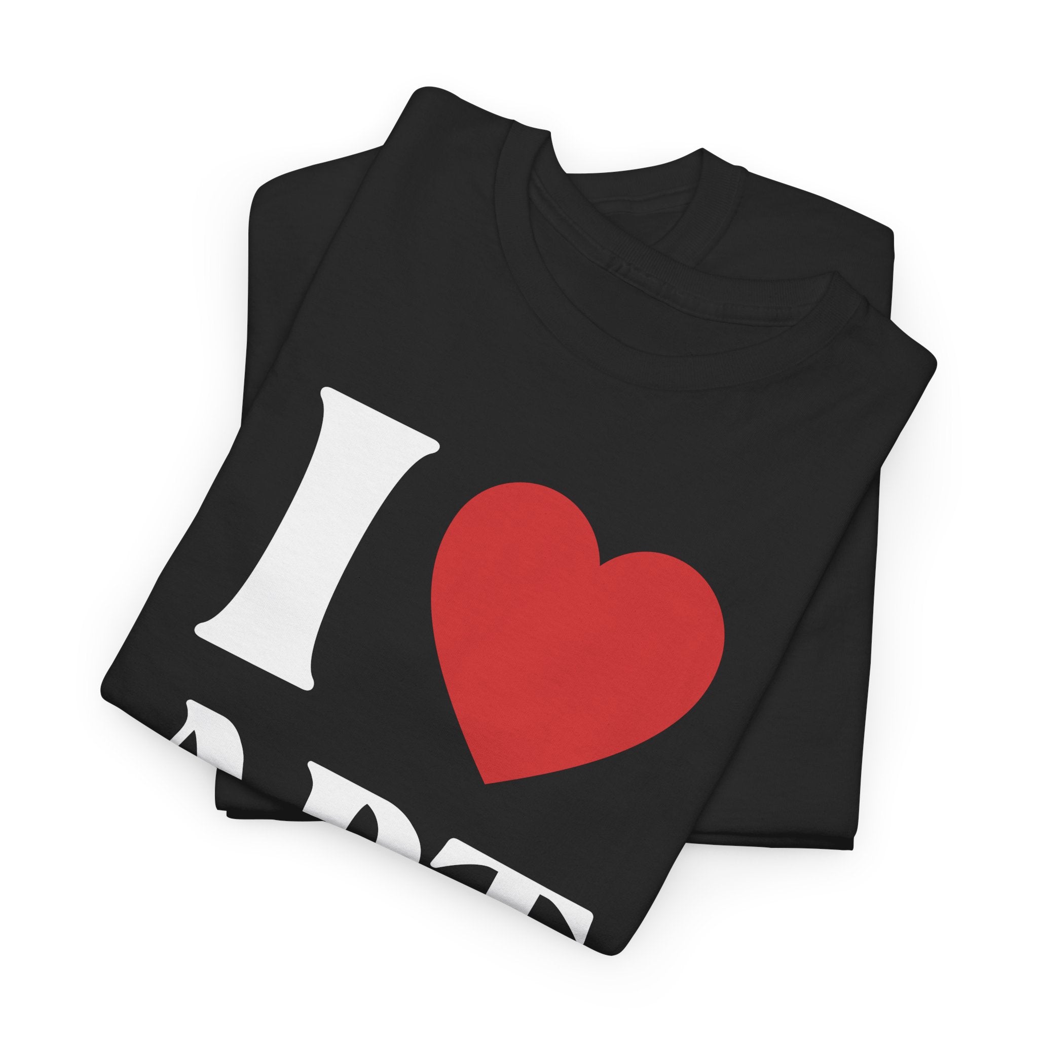 Retro Style-I ❤️ Art Artist Smock Tee