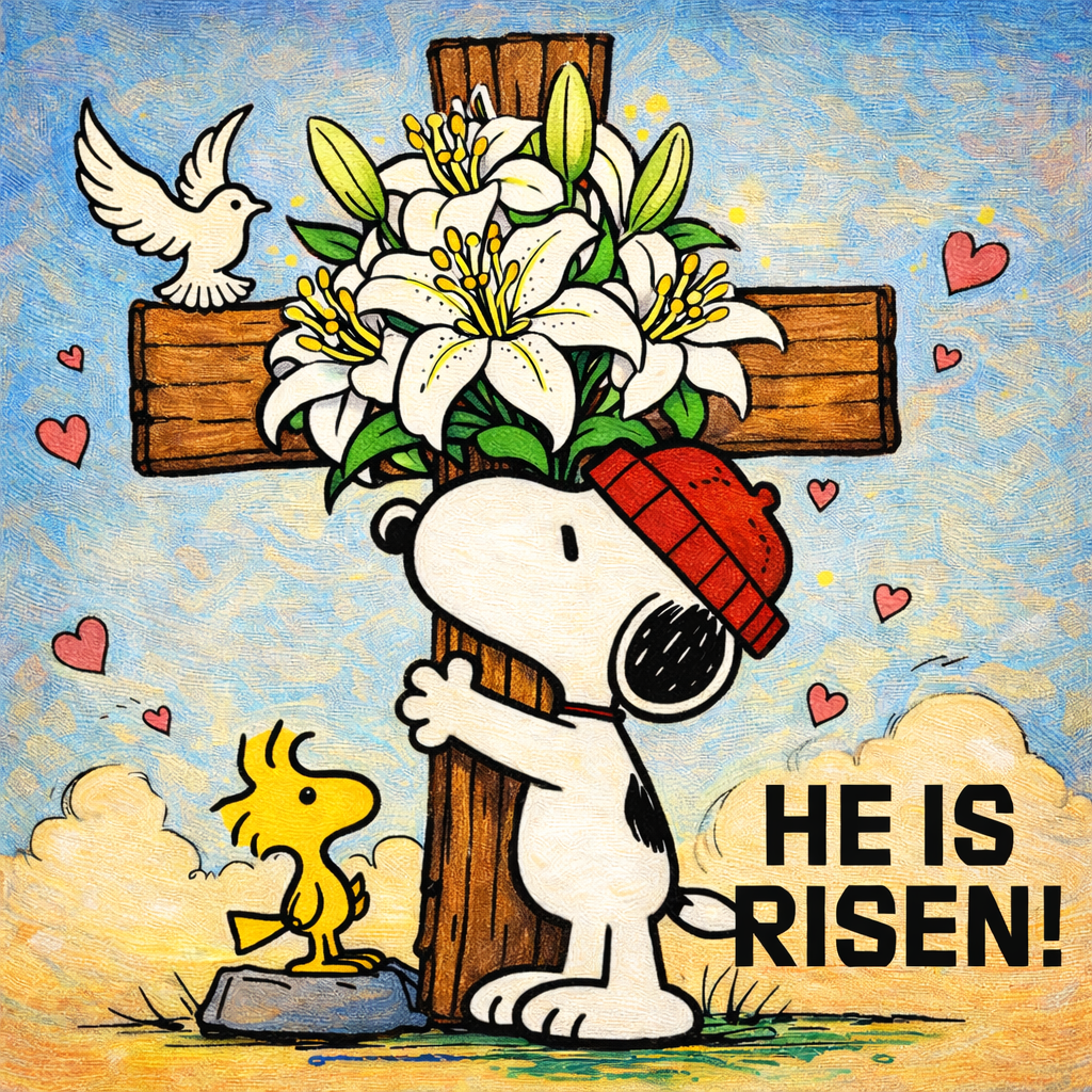 DIY Canvas Painting Kit Easter Cross