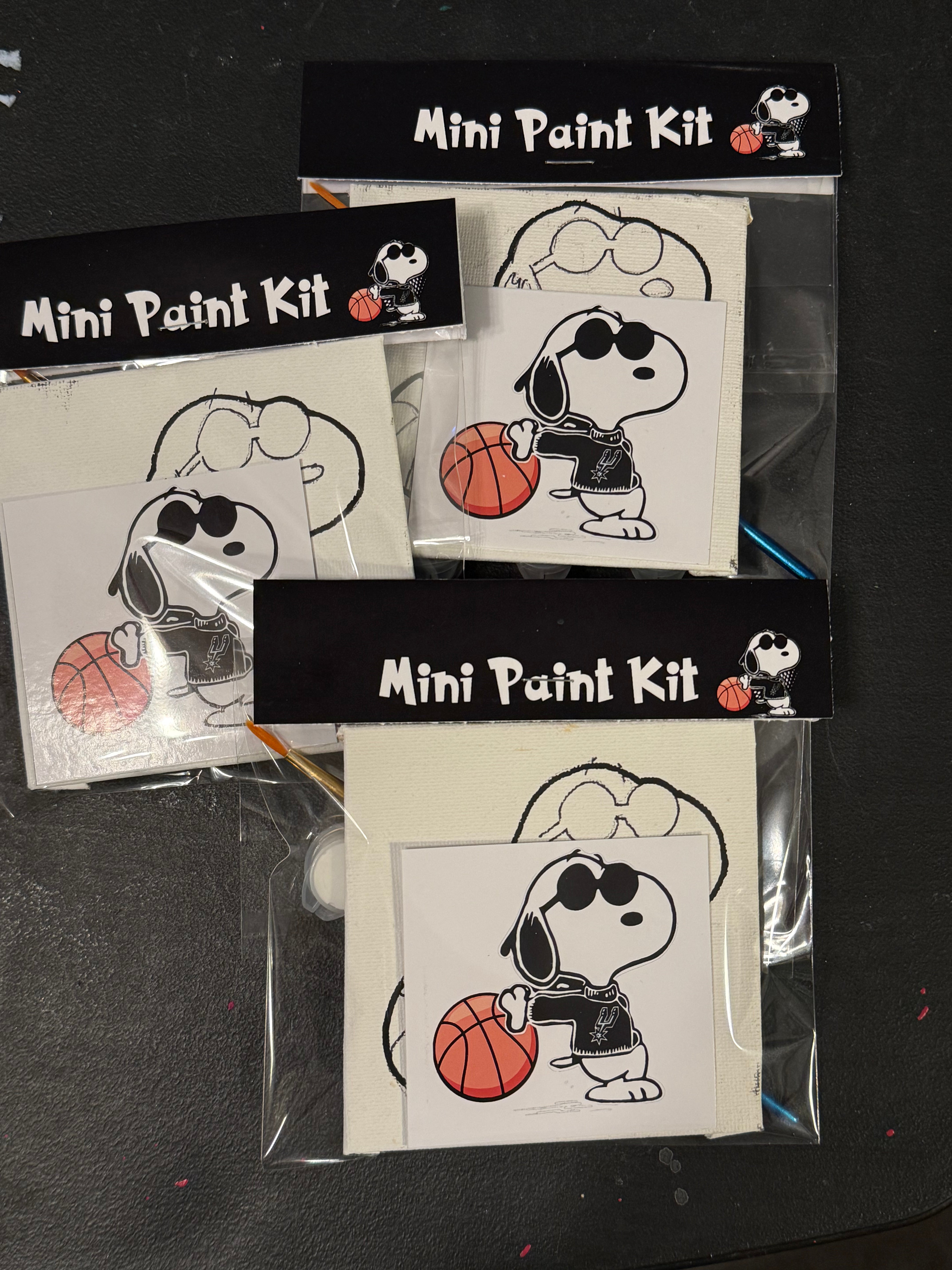 DIY Canvas Painting Kit MINI SPURS - Canvas Original