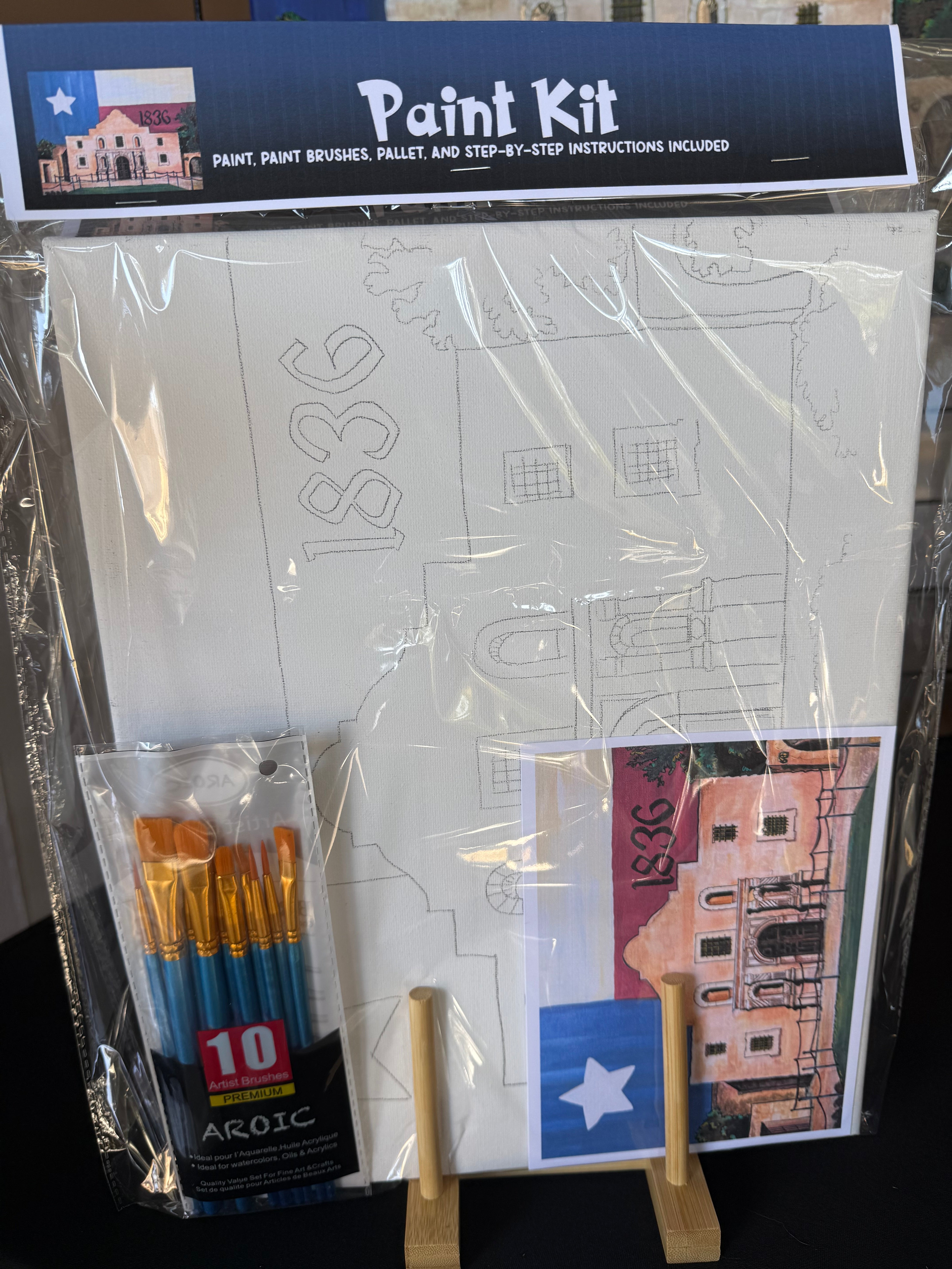 DIY Canvas Painting Kit ALAMO