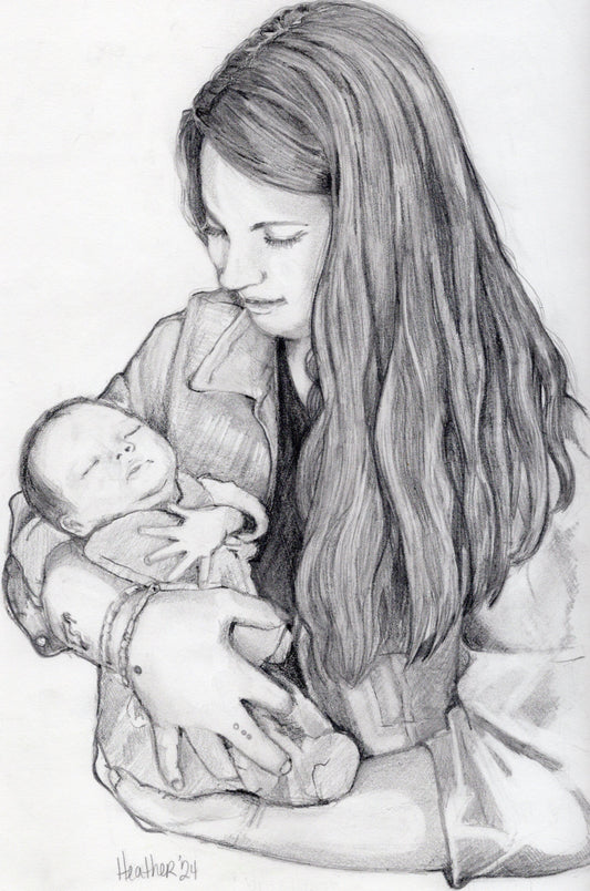 Hand Drawn Portrait