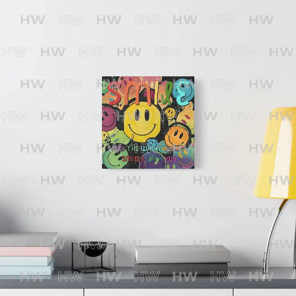 Art: Smile Canvas Print - Canvas