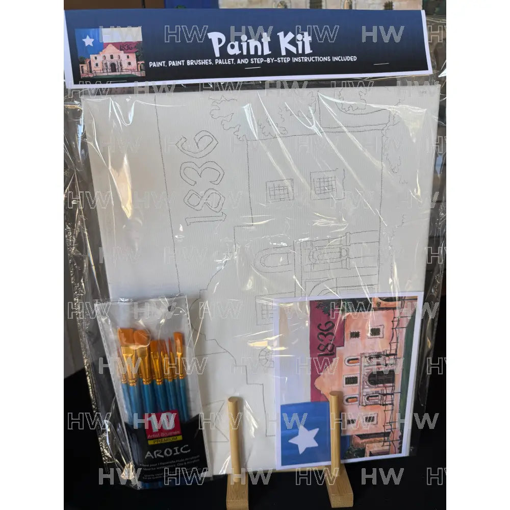 DIY Canvas Painting Kit ALAMO Canvas Original