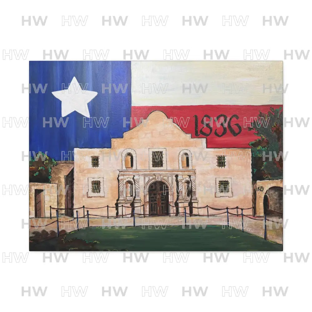 DIY Canvas Painting Kit ALAMO Canvas Original