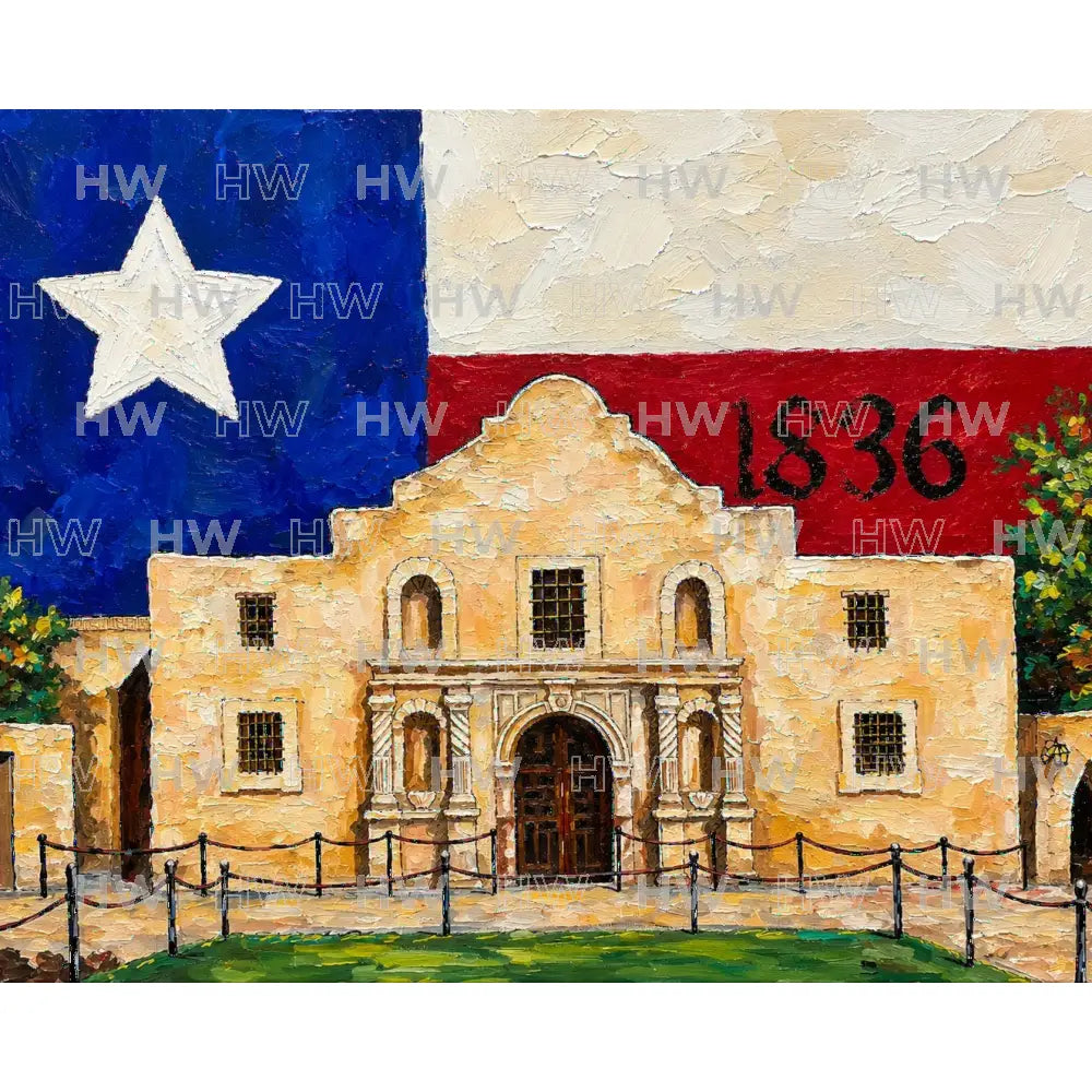 DIY Canvas Painting Kit ALAMO - Canvas Original