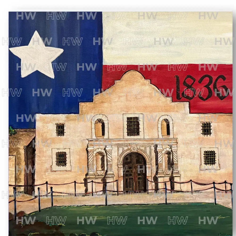 DIY Canvas Painting Kit ALAMO Canvas Original